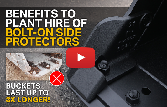 Plant Hire - Benefits of Bolt-on Side Protectors (Video)