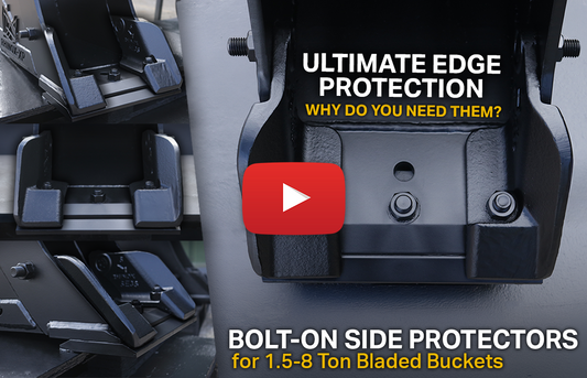 Bolt-on Side Protectors for your Bladed Buckets (Video)