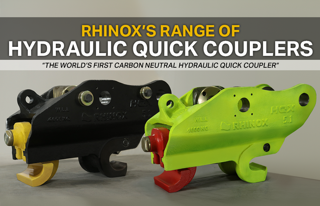Rhinox's Excavator Hydraulic Quick Coupler