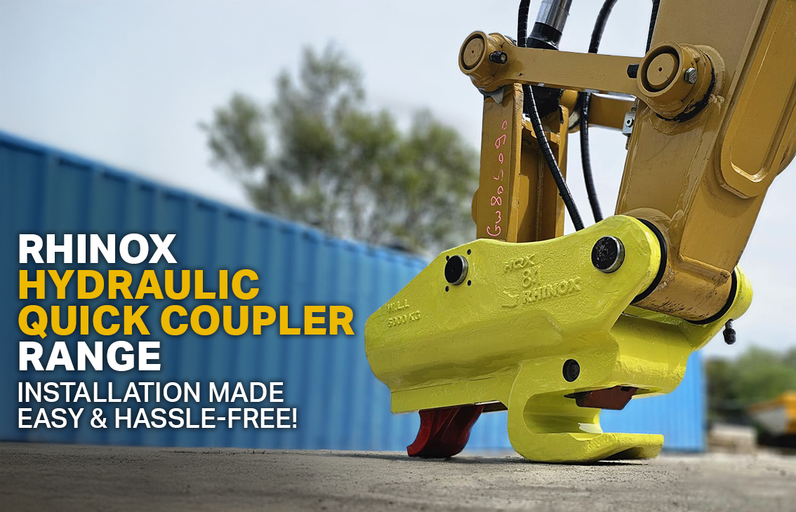 レンジ Guide to Excavator Hydraulic Quick Couplers – Rhinox Group