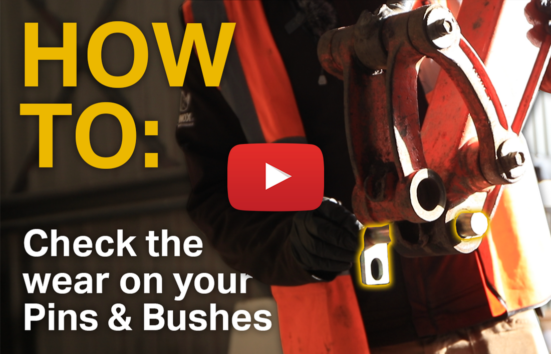 How To: Check if your Digger / Excavator Pins & Bushes are worn (Video)