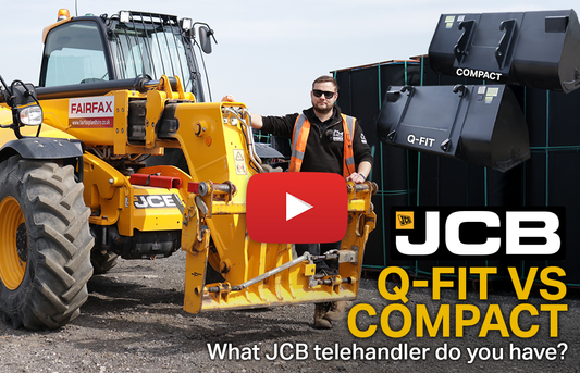 JCB Q-Fit VS Compact Telehandlers (Video)