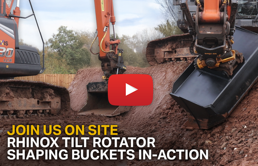 Join Us On Site - Rhinox Shaping Bucket In-Action (Video)