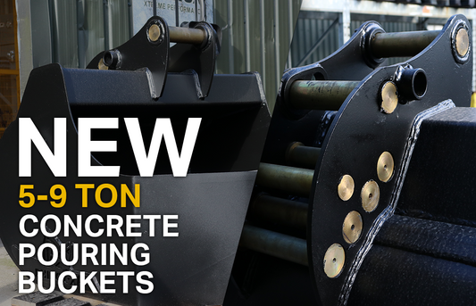 Rhinox's NEW 5 - 9 Ton Concrete Pouring Bucket!