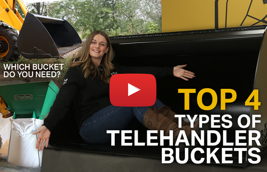 Top 4 Types of Telehandler Bucket (Video)