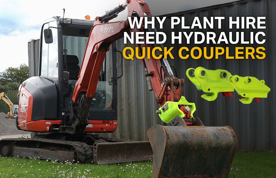 Should you fit hydraulic couplers to your excavator hire fleet?