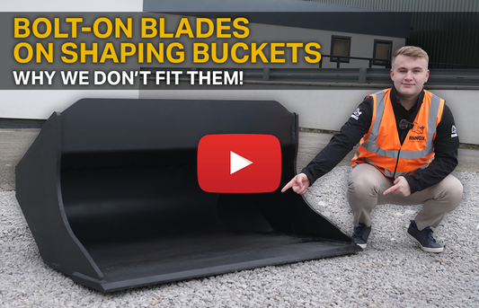 Bolt-on Blades on Shaping Buckets - Why DON'T we fit them? (Video)