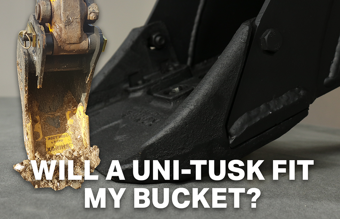 Will a uni tusk fit my excavator bucket