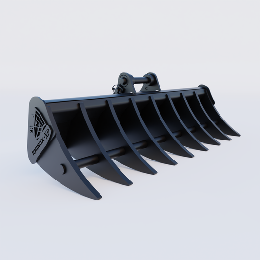 Kubota KX018-4 Land Rake | Rhinox Group UK