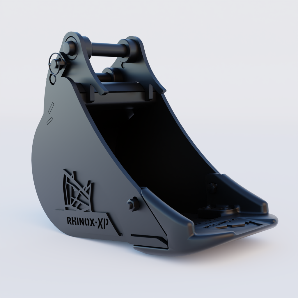 Kubota U17-3 CTS Utility Bucket with Unitusk Blade - 9" / 230mm | Rhinox Group UK