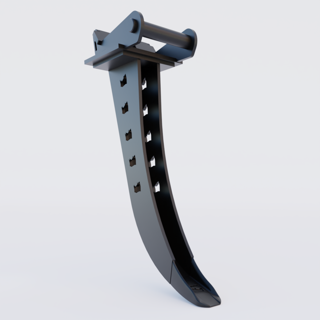 Rhinox Deep Dig Bucket To Suit Safelock SL10 Hitch - 15"/400mm Deep