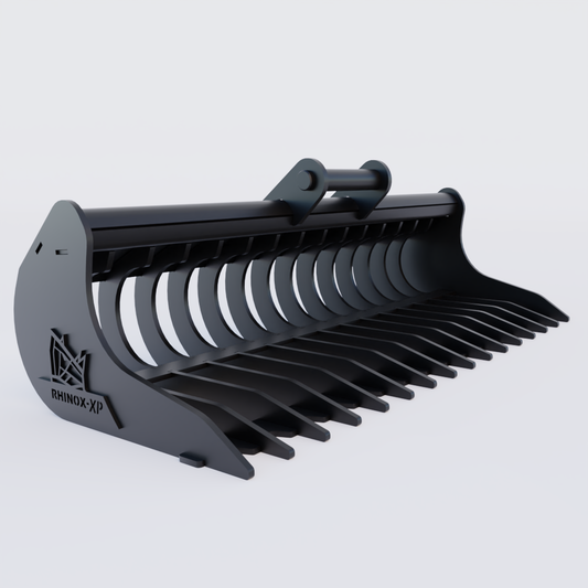 Safelock SL10 Rake Riddle Bucket - 36" | Rhinox Group UK