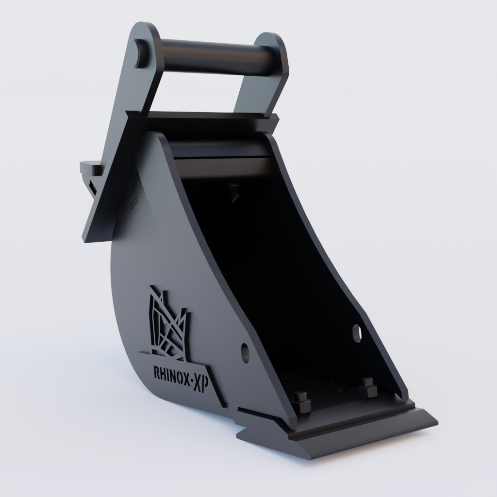 Rhinox Digging Bucket To Suit Safelock SL10 Hitch - 6"