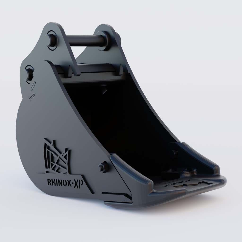 Doosan DX19-7 Utility Bucket with Unitusk Blade - 9" / 230mm | Rhinox Group UK
