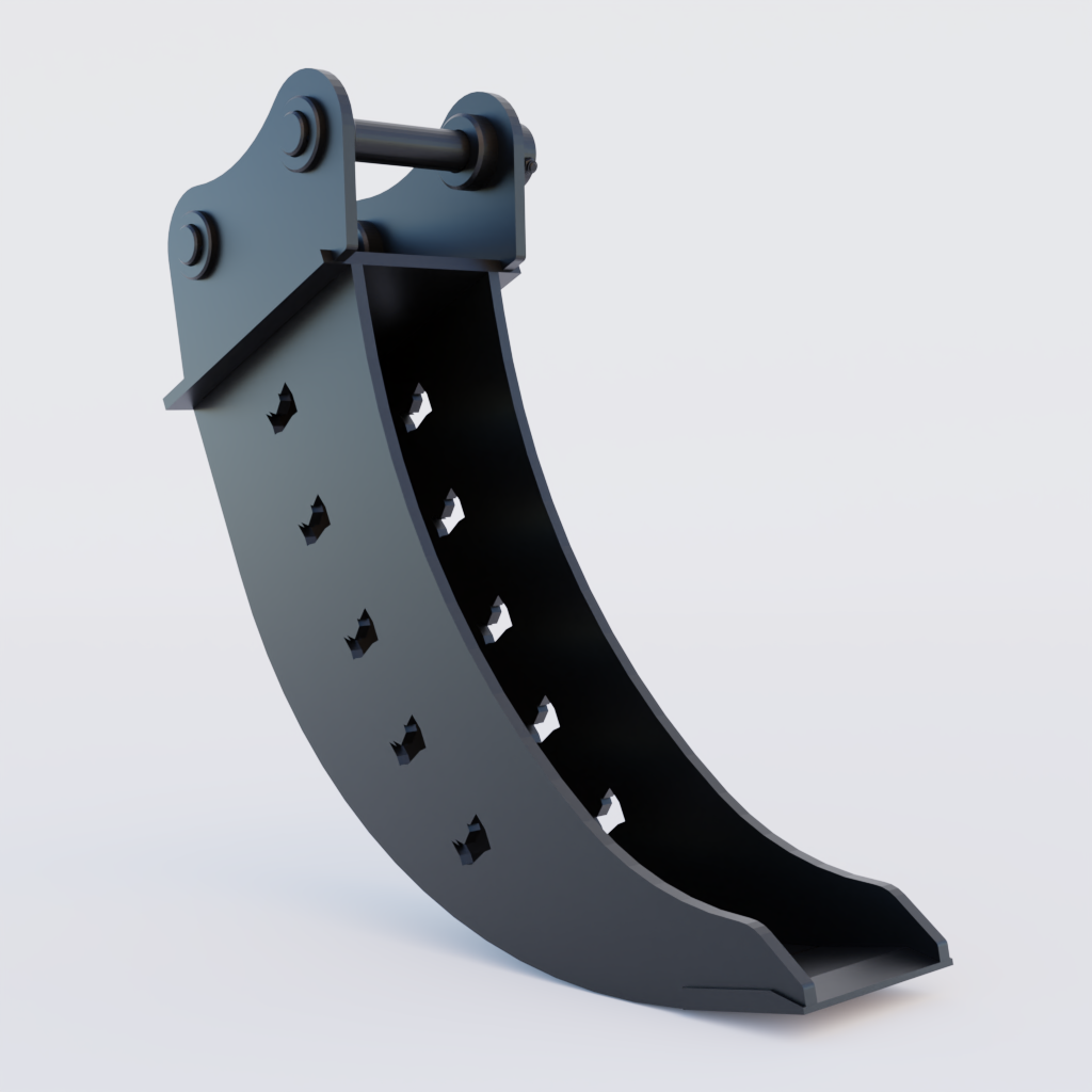 Hyundai R25Z-9A Deep Dig Bucket - 27"/700mm Deep