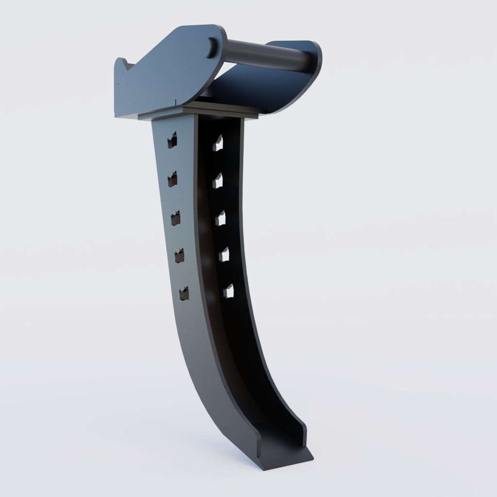 Rhinox Deep Dig Bucket To Suit Safelock SL30 Hitch - 27"/700mm Deep