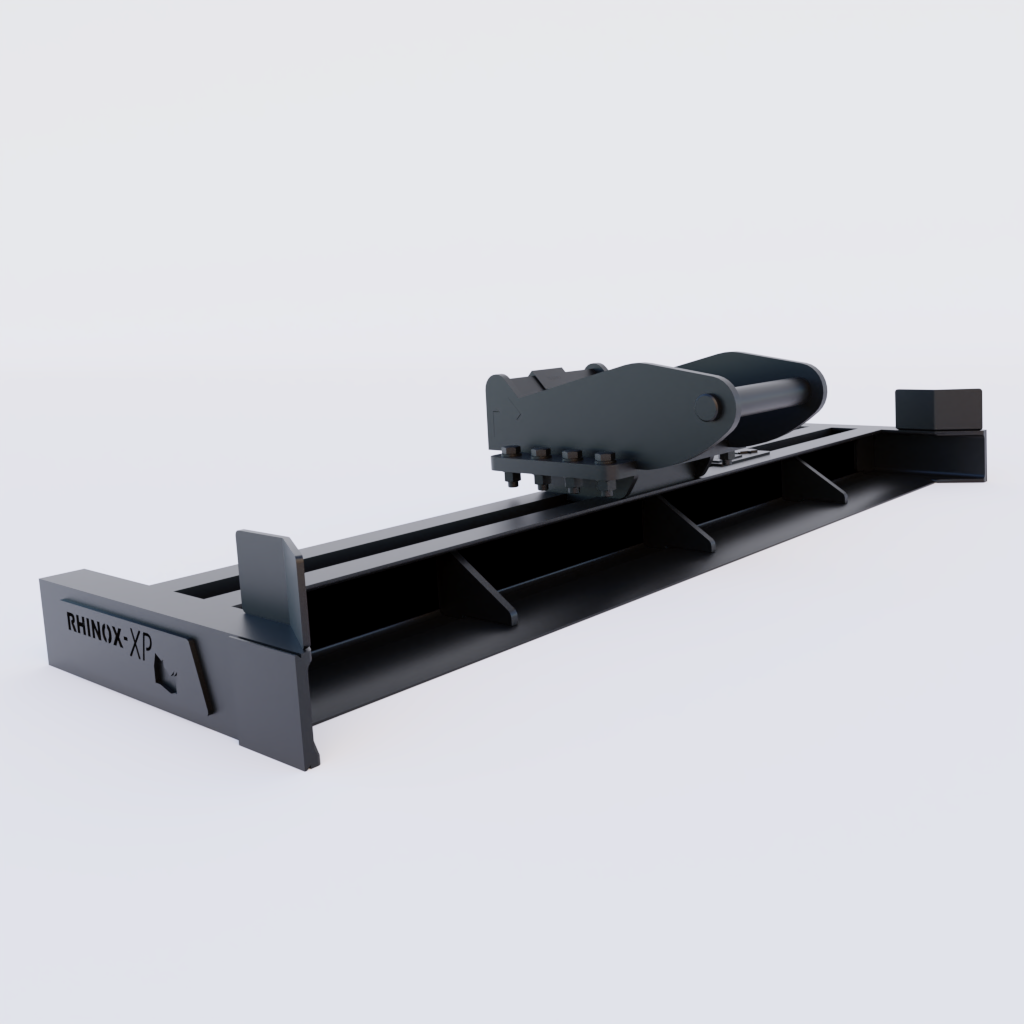 Rhinox Grading Beam / Ditching Beam To Suit Safelock SL30 Hitch - 48" / 1200mm or 60" / 1500mm