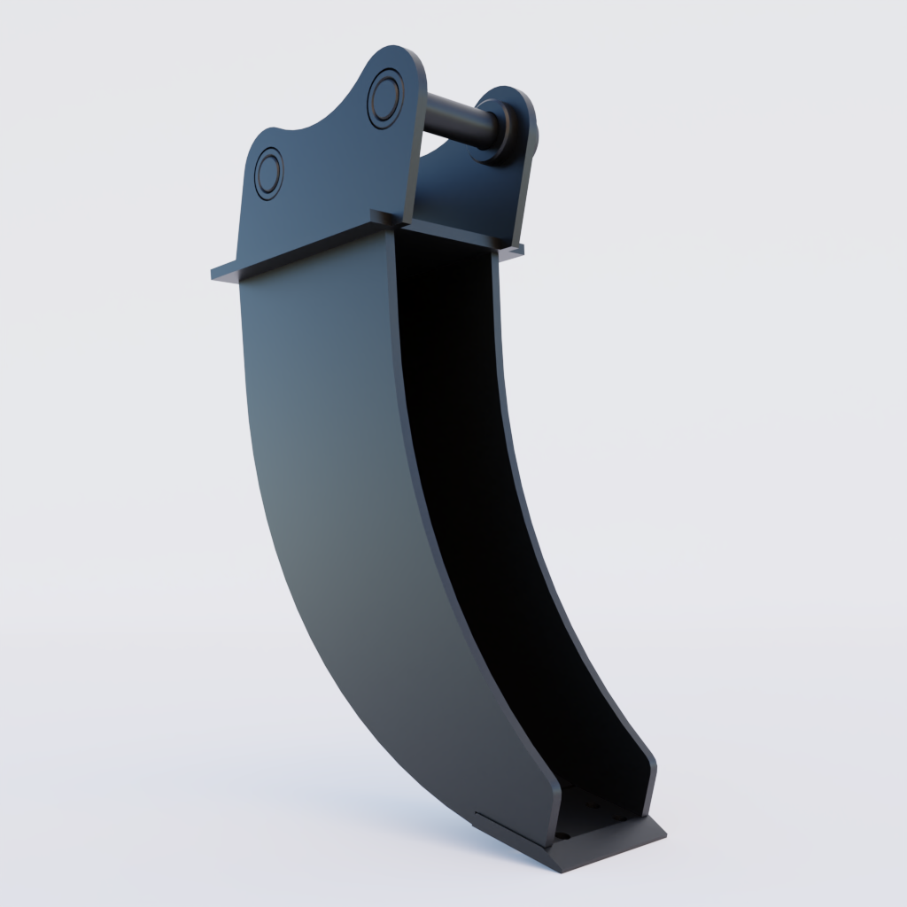 XCMG XE55E Deep Dig Bucket - 9 Inch