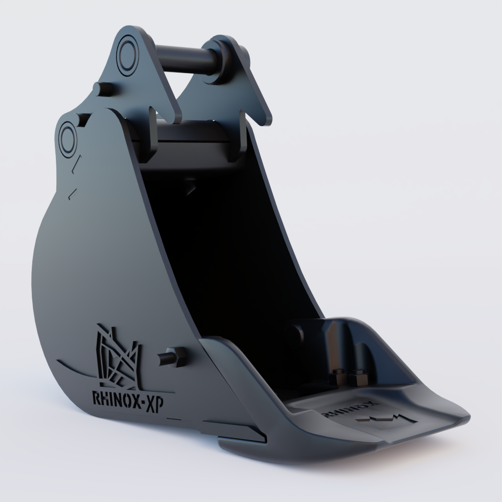 Kubota U50-3 Utility Bucket with Unitusk Blade - 12" / 300mm | Rhinox Group UK