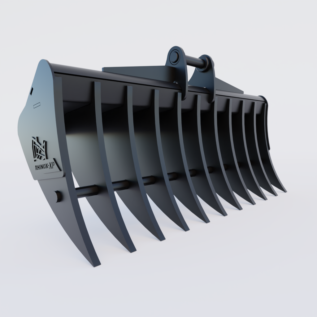 Develon DX63-7 Land Clearance Rake | Rhinox Group UK