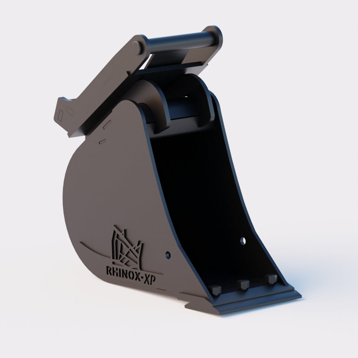 Rhinox Digging Bucket To Suit Safelock SL35 Hitch - 12"