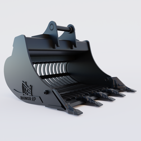 Komatsu PC80MR-5 Riddle Bucket / Shaker Bucket | Rhinox Group UK