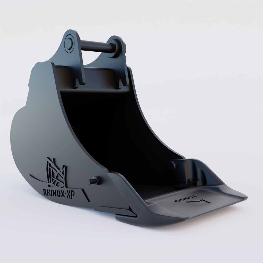 Doosan DX80 Utility Bucket with Unitusk Blade - 18" / 450mm | Rhinox Group UK