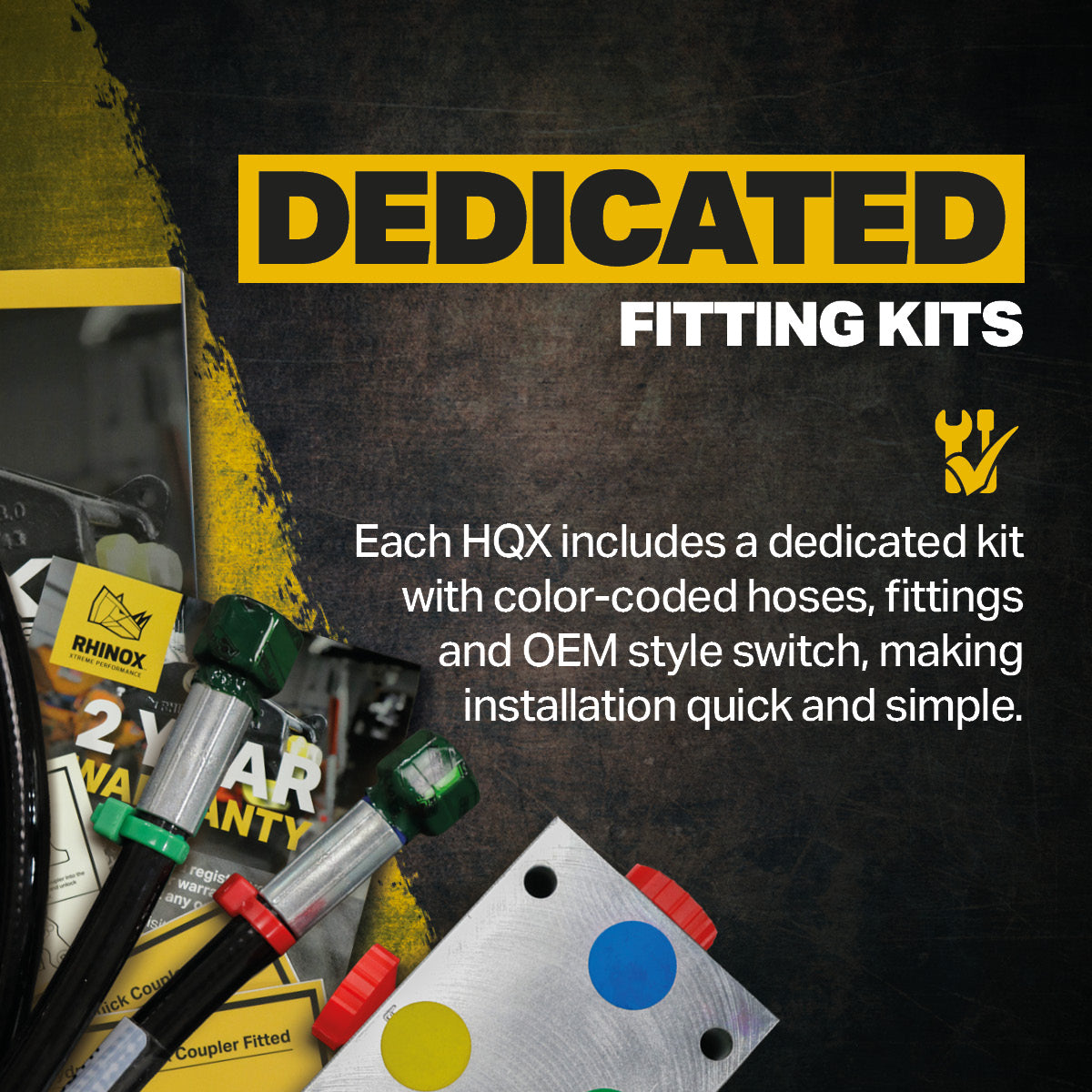 Kubota KX015-4 Hydraulic Quick Coupler | Rhinox HQX Infographic 2