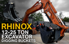 12 to 25 Ton Excavator Digging Buckets