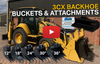 Rhinox 3CX Backhoe Buckets & Attachments Range (Video)