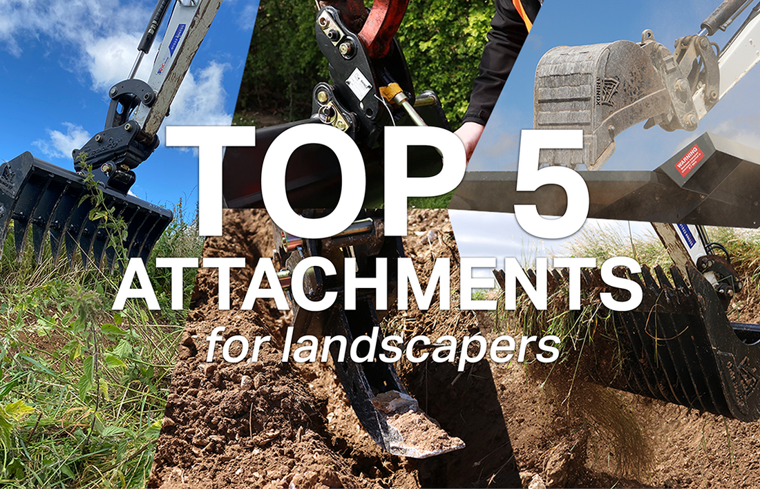 Top 5 Attachments for landscapers