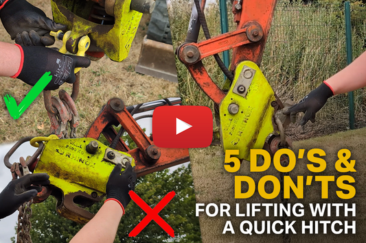 5 Do's & Don'ts for lifting with a Quick Hitch (Video)