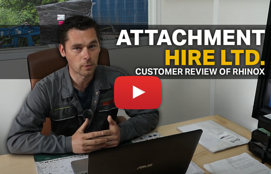 Attachment Hire - Customer Review of Rhinox (Video)