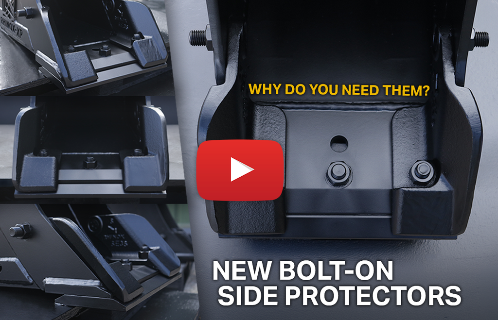 Bolt-on Side Protectors for your Bladed Buckets (Video)