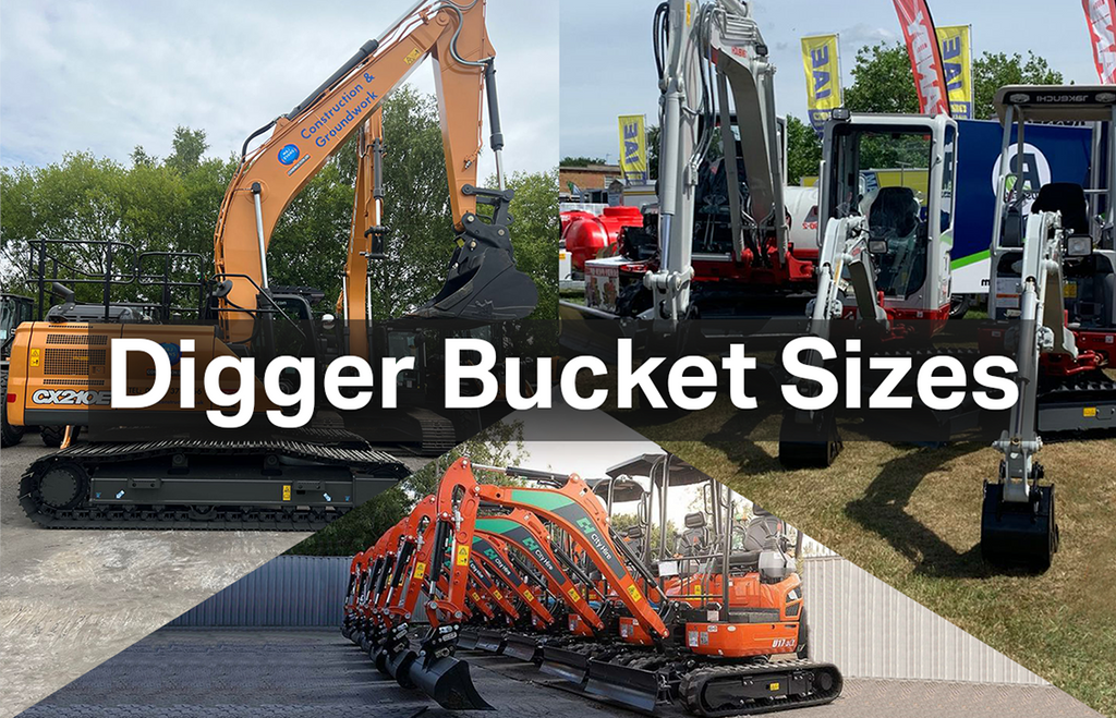 Digger Bucket Sizes