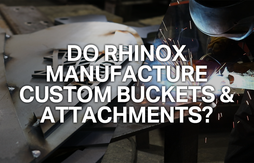 Do Rhinox make custom Digger Buckets and Attachments?