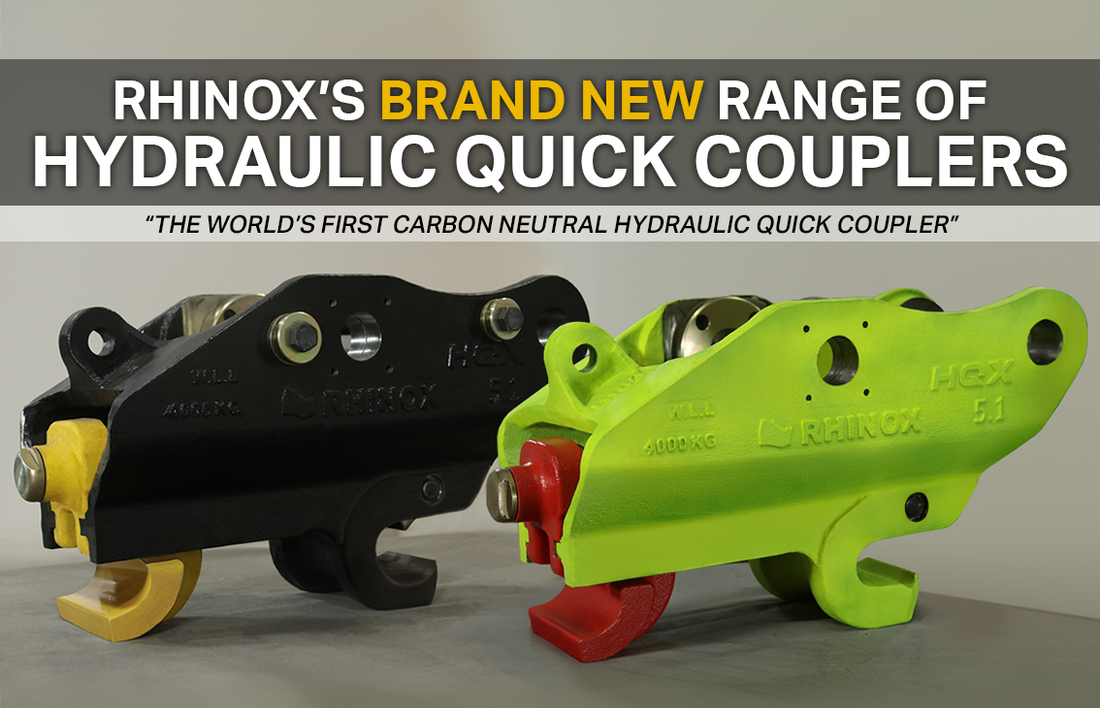 Rhinox's Excavator Hydraulic Quick Coupler