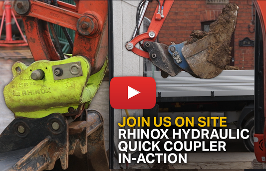 Join Us On Site - Rhinox Hydraulic Quick Coupler In-Action! (Video)