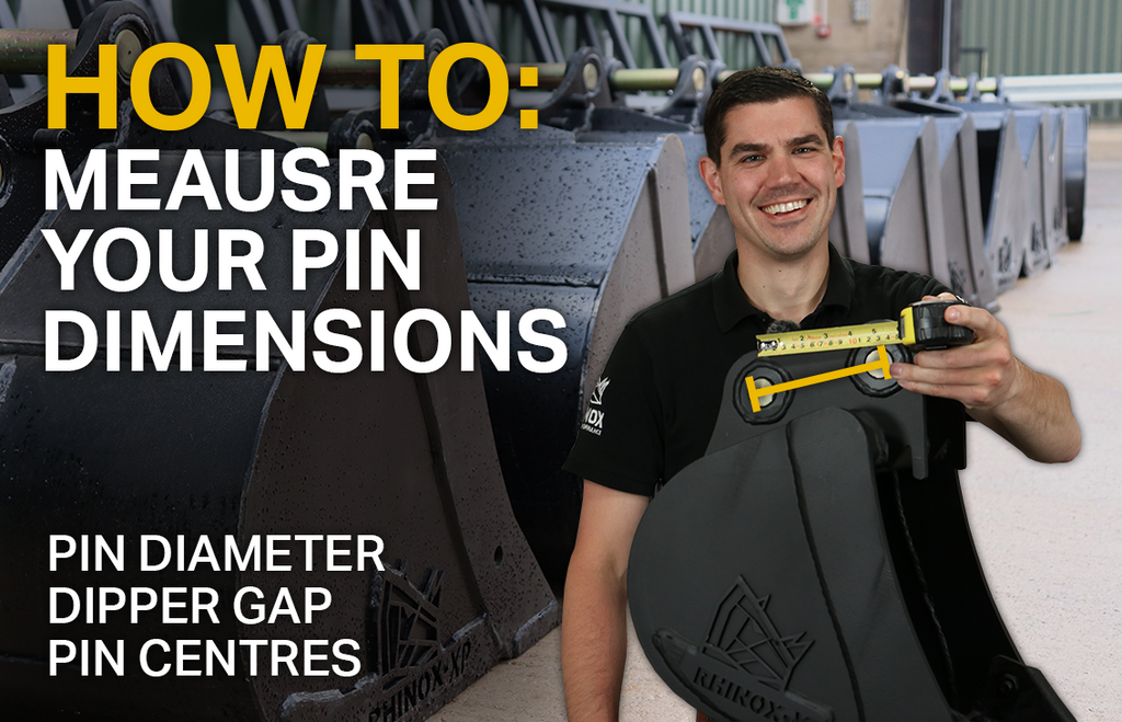 How To Measure Digger Bucket Pin Dimensions