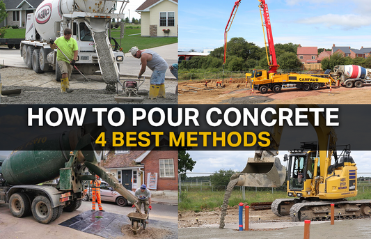 How To Pour Concrete: 4 Best Methods