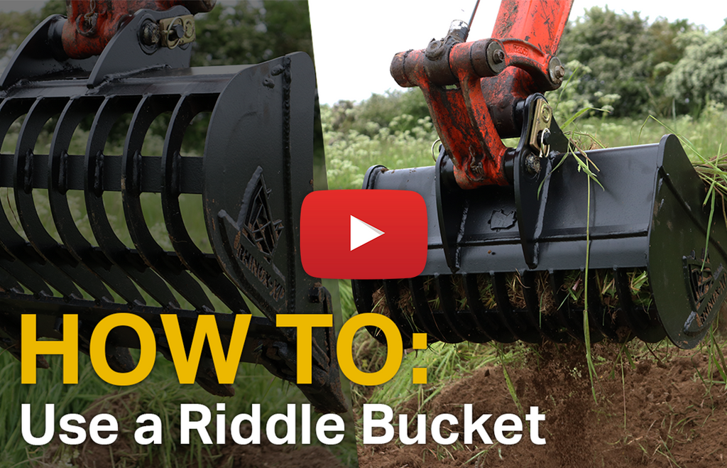 How To: Use an Excavator Riddle Bucket (Video)
