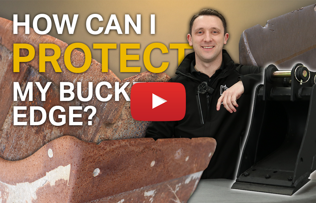 How can I protect my bucket edge? Excavator Buckets & Attachments (Video)