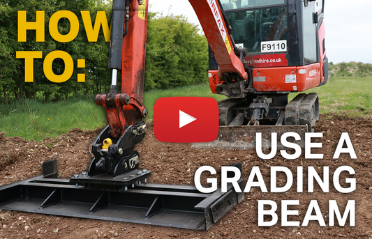 How to use a grading beam video