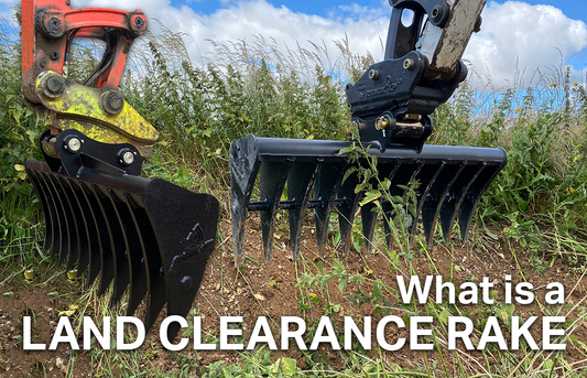 What is an Excavator Land Rake?
