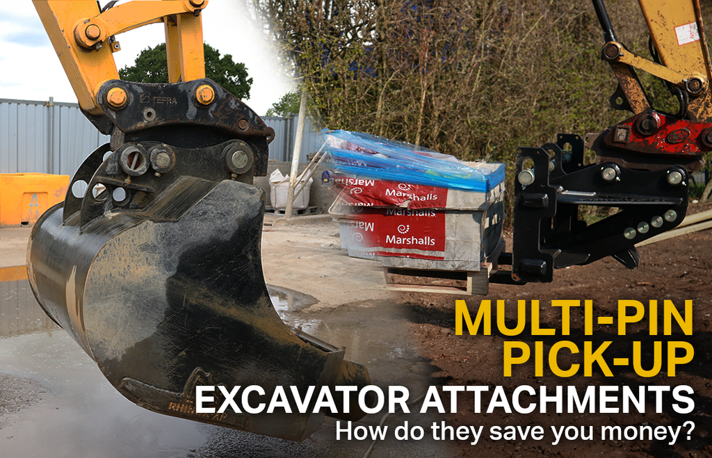 an excavator ...