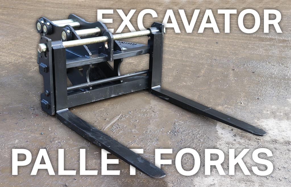 Pallet Forks For Diggers And Excavators - What Are The Benefits?