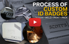 Process of ID Badging your Excavator Buckets (Video)