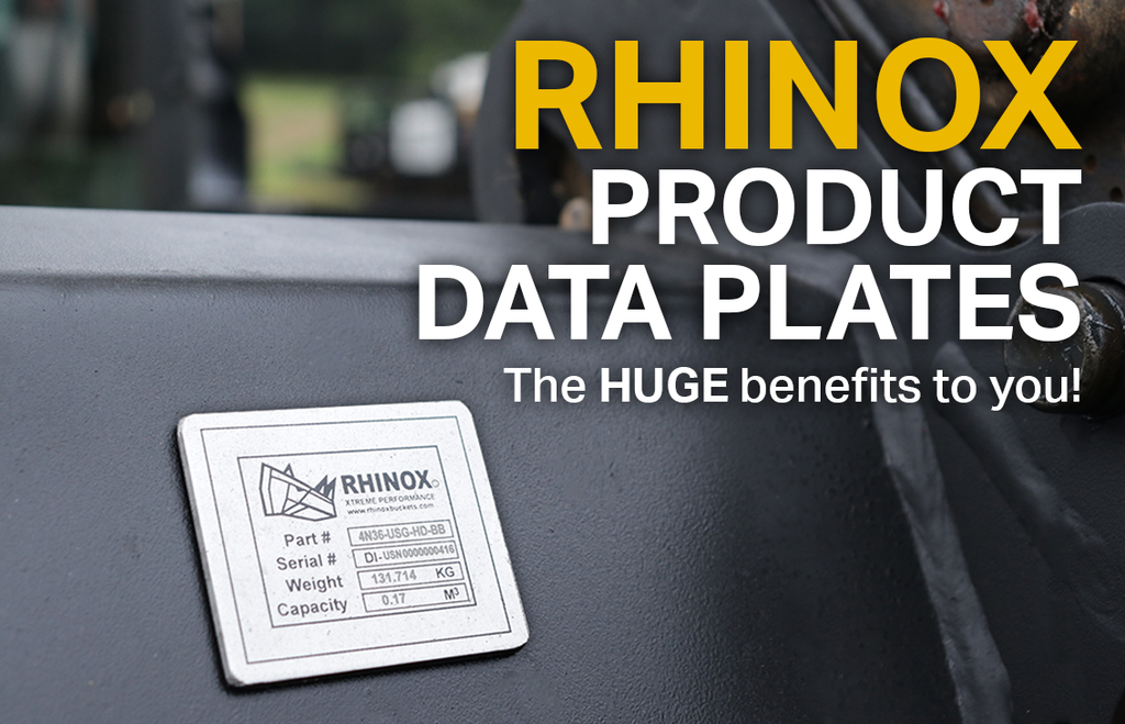 Rhinox Product Data Plates