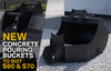 NEW S60 & S70 Concrete Pouring Buckets