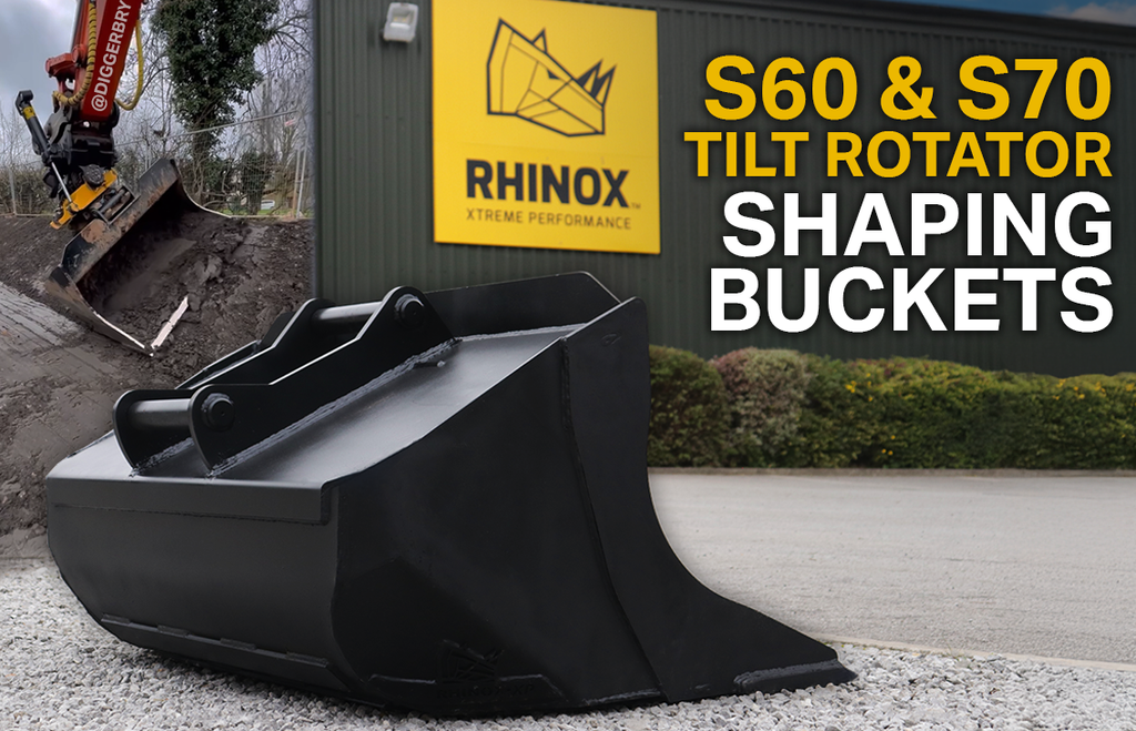 Scandinavian Tilt Rotator Shaping Buckets